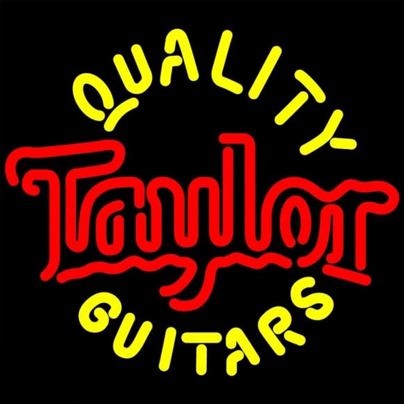 Quality Taylor Guitars Neontábla
