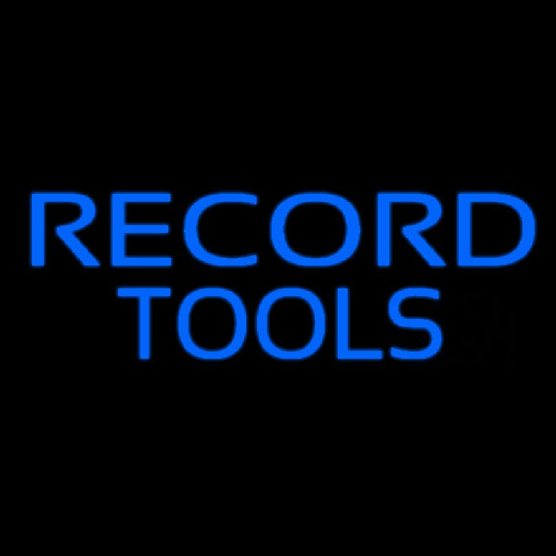 Record Tools Neontábla