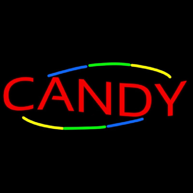 Red Candy Neontábla