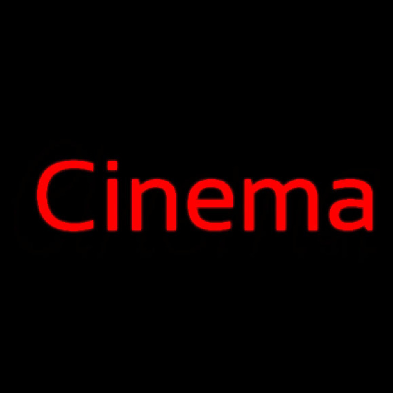 Red Cinema Neontábla