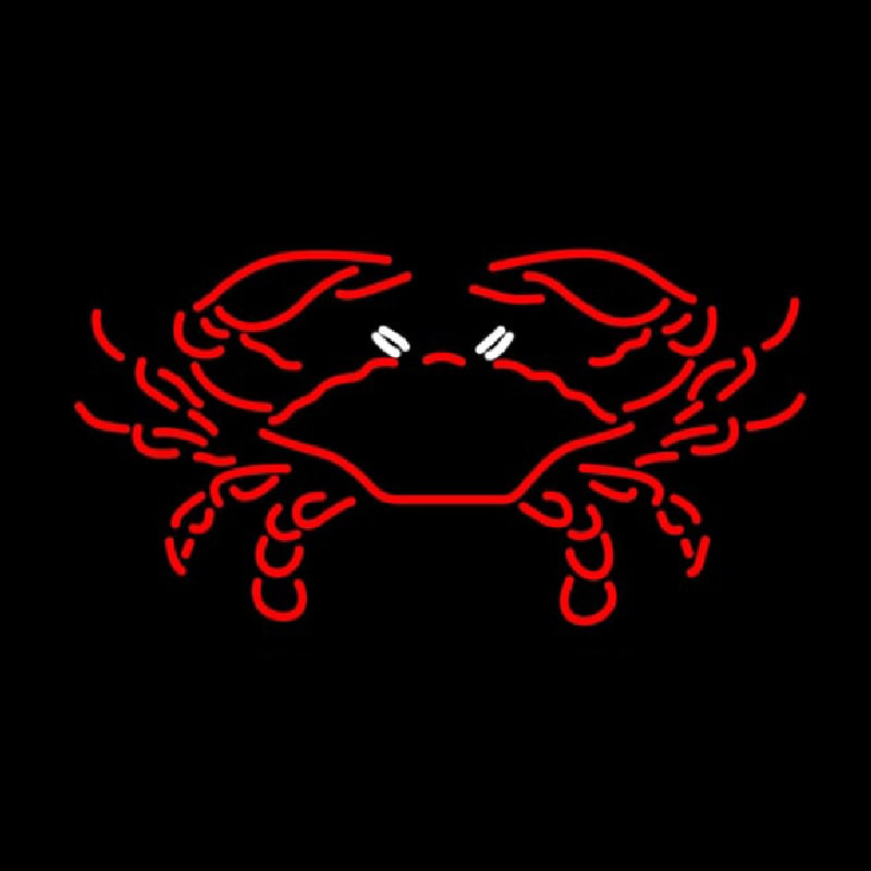 Red Crab Neontábla