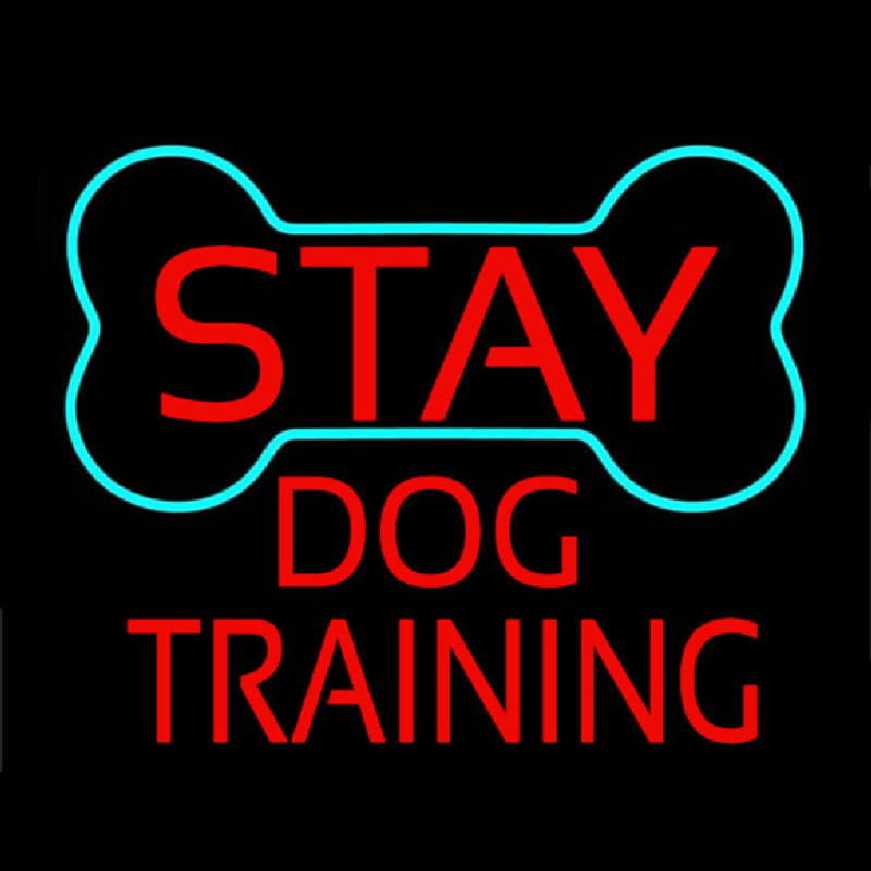 Red Dog Training Block 1 Neontábla