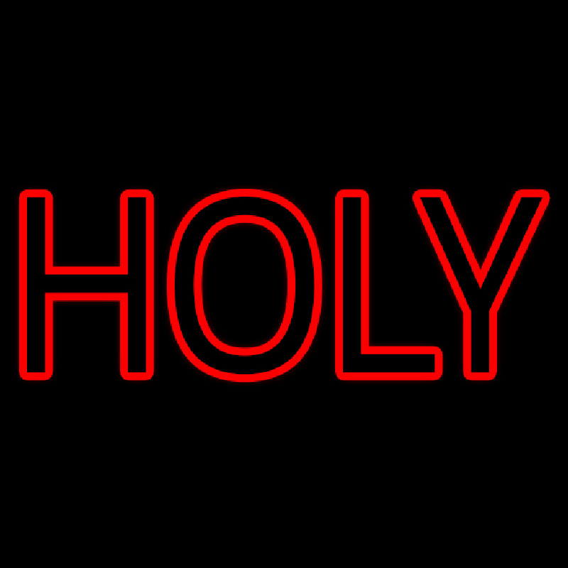 Red Holy Neontábla