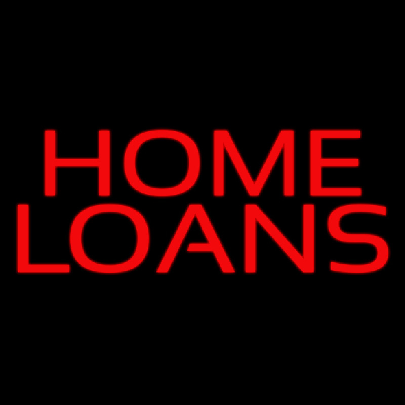 Red Home Loans Neontábla