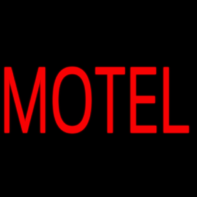 Red Motel Neontábla