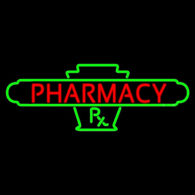 Red Pharmacy Neontábla