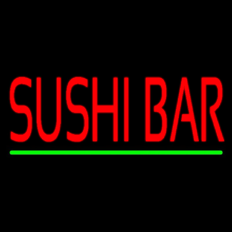 Red Sushi Bar Neontábla