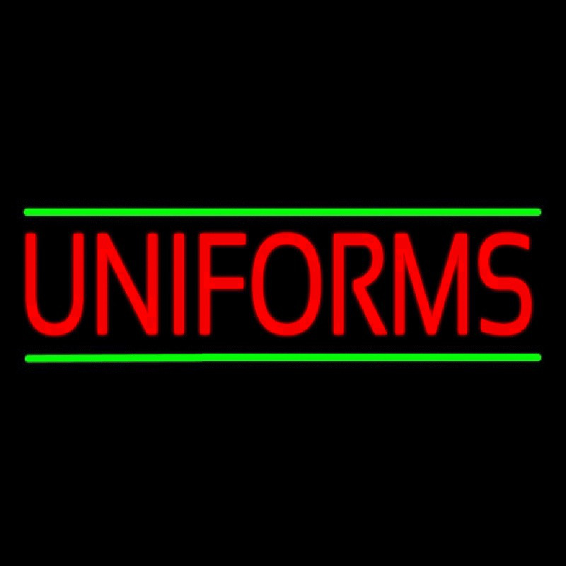 Red Uniforms Neontábla
