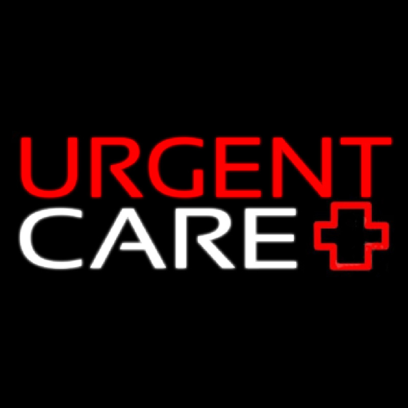 Red Urgent Care Plus Logo 1 Neontábla