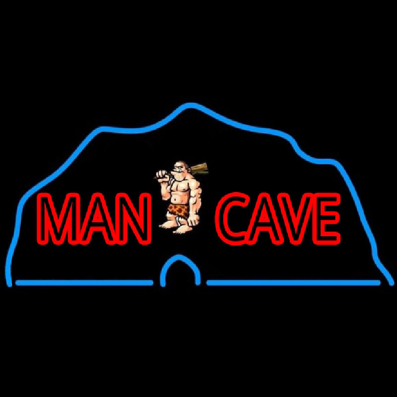 Retro Man Cave Neon Neontábla