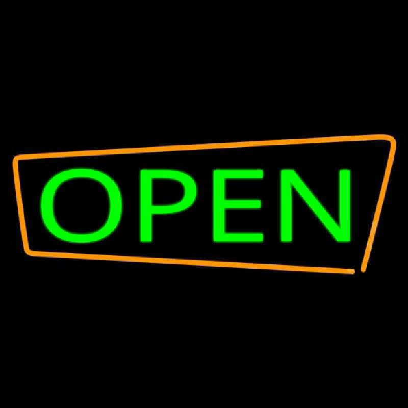 Retro Style Open Neontábla