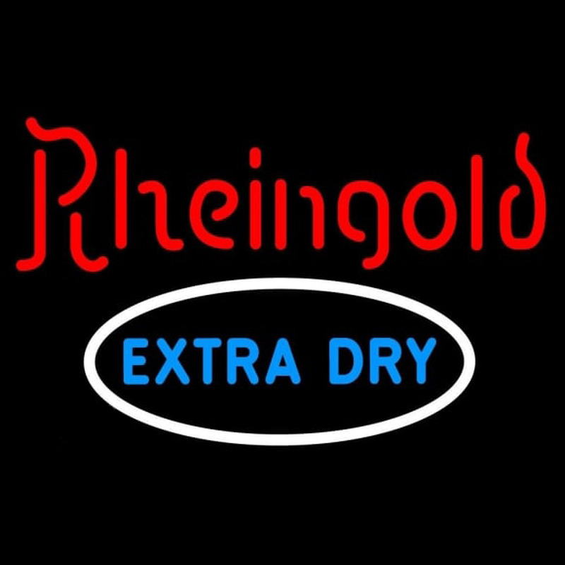Rheingold E tra Dry Neontábla