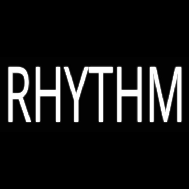 Rhythm Neontábla