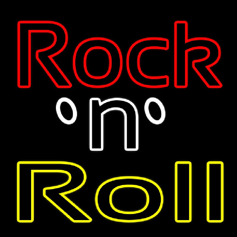 Rock N Roll 1 Neontábla