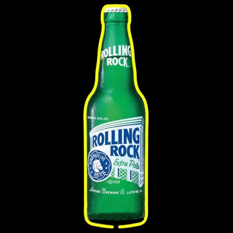 Rolling Rock Cincy Beer Sign Neontábla