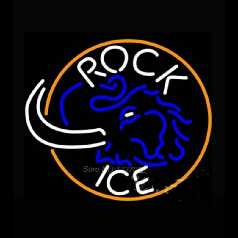 Rolling Rock Ice Elephant Neontábla