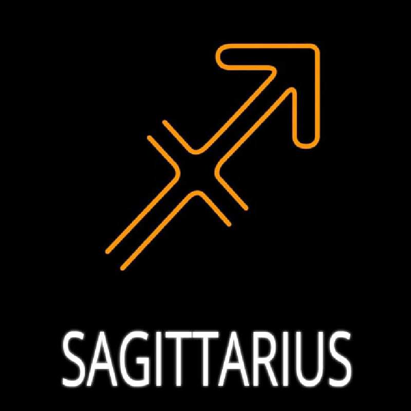 Sagittarius Logo Neontábla