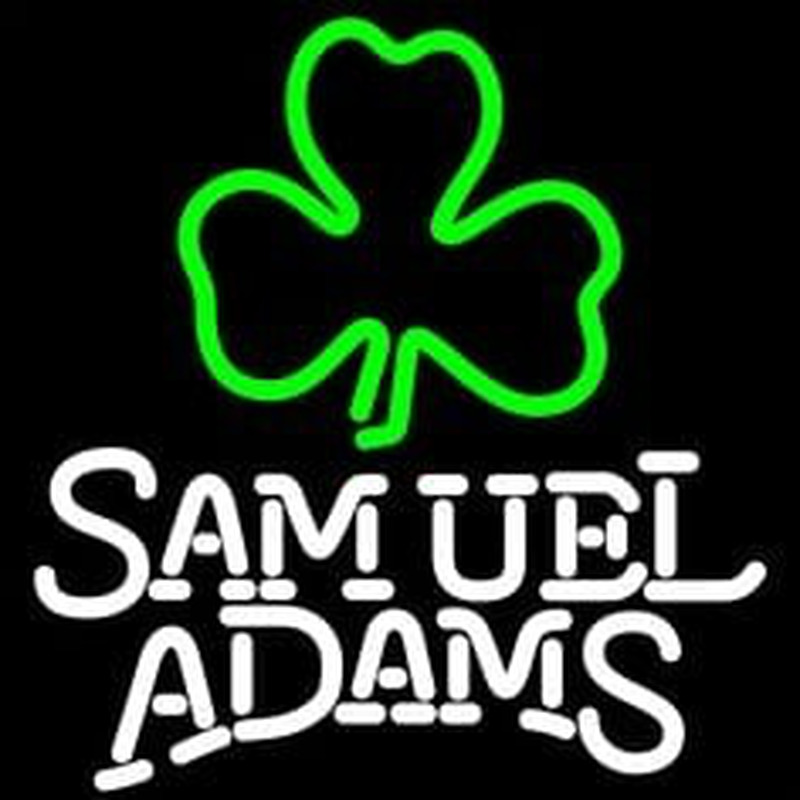Samuel Adams Green Clover Neontábla