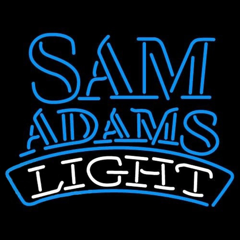 Samuel Adams Light Beer Sign Neontábla