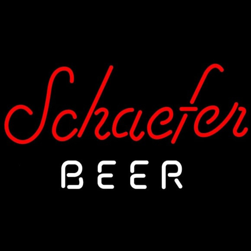 Schaefer Beer Sign Neontábla