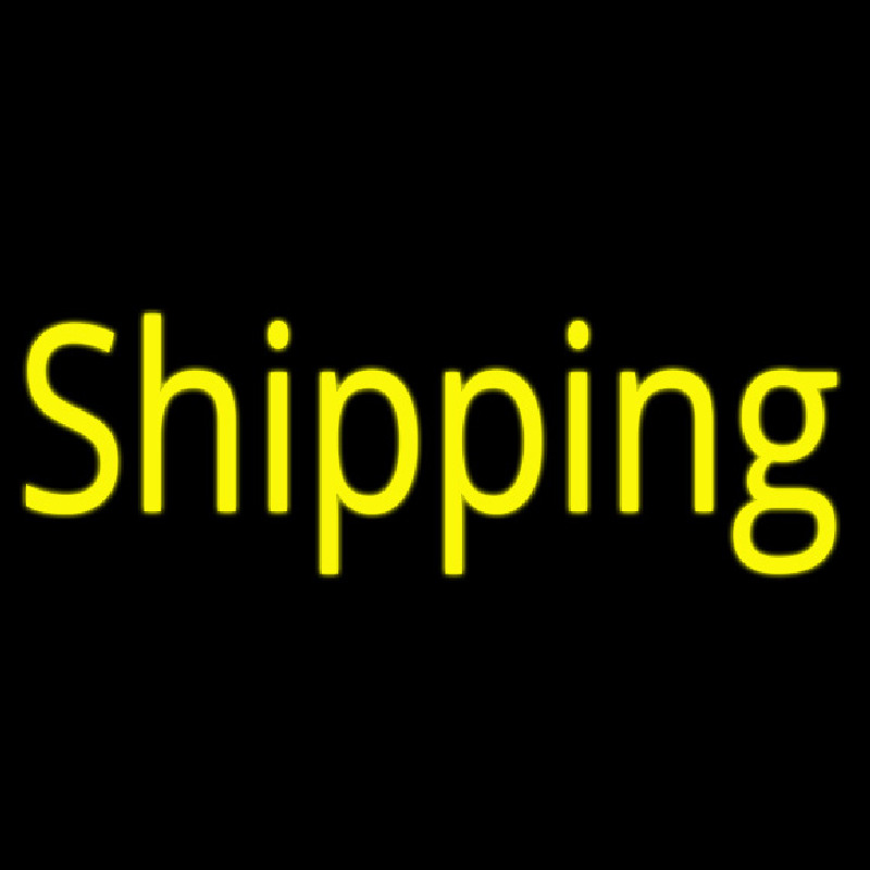 Shipping Cursive Neontábla