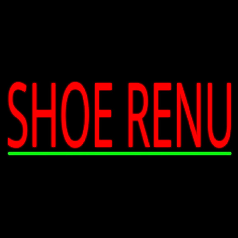 Shoe Renu Green Line Neontábla
