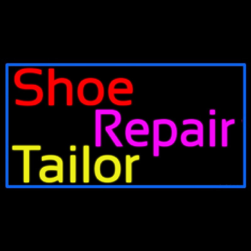 Shoe Repair Tailor Neontábla