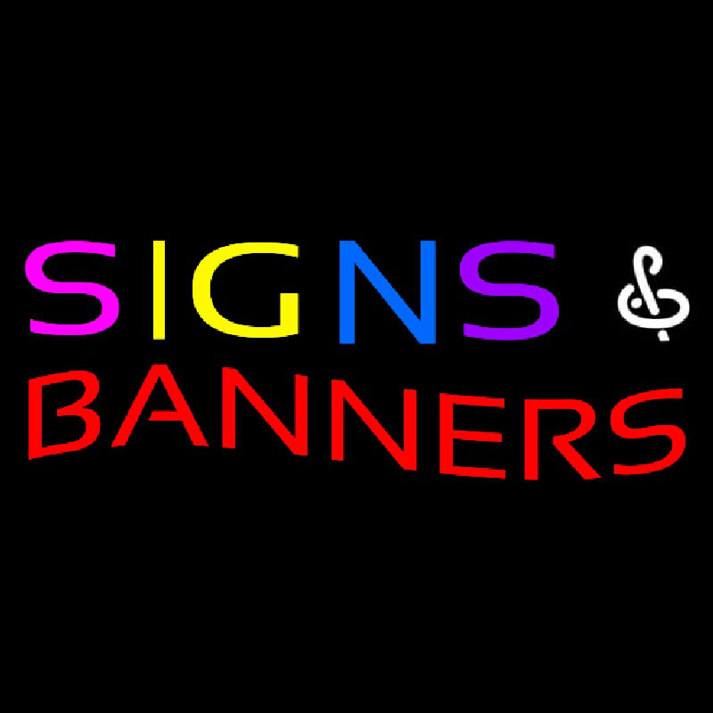 Signs And Banners Neontábla
