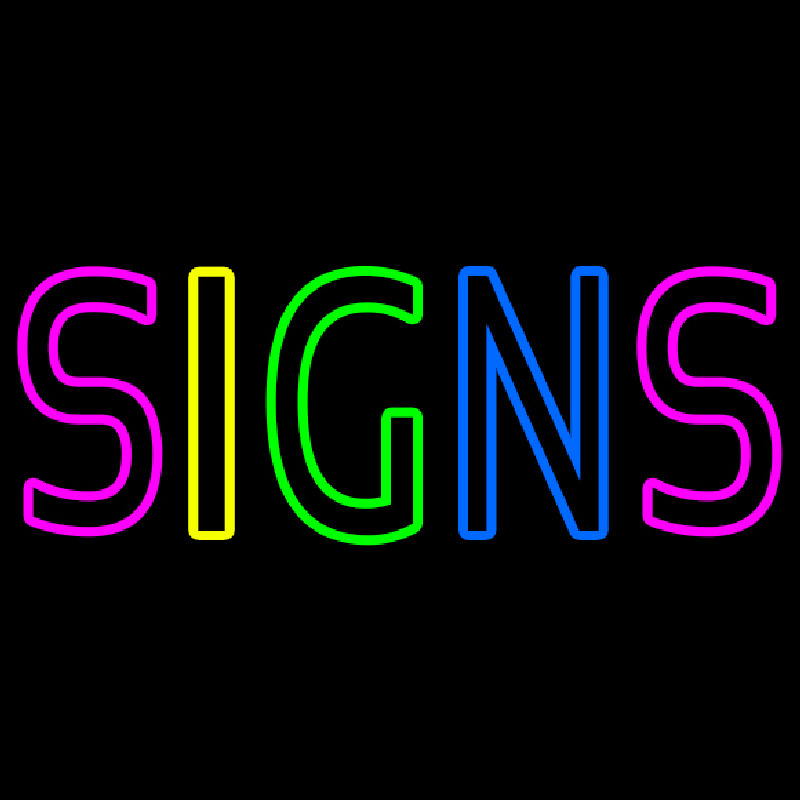 Signs Neontábla