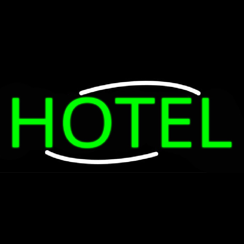 Simple Green Hotel Neontábla