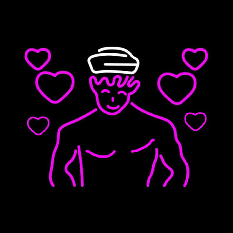 Singing Sailor Logo Neontábla