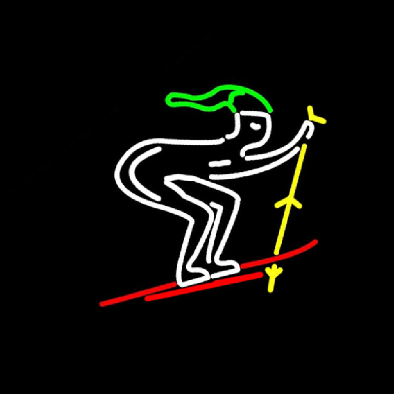 Skier Neontábla