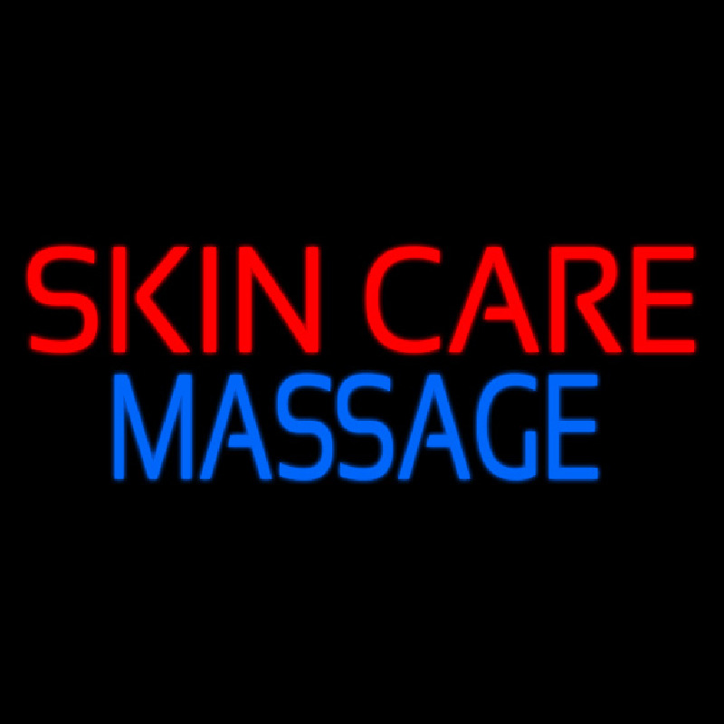 Skin Care Massage Hair Neontábla