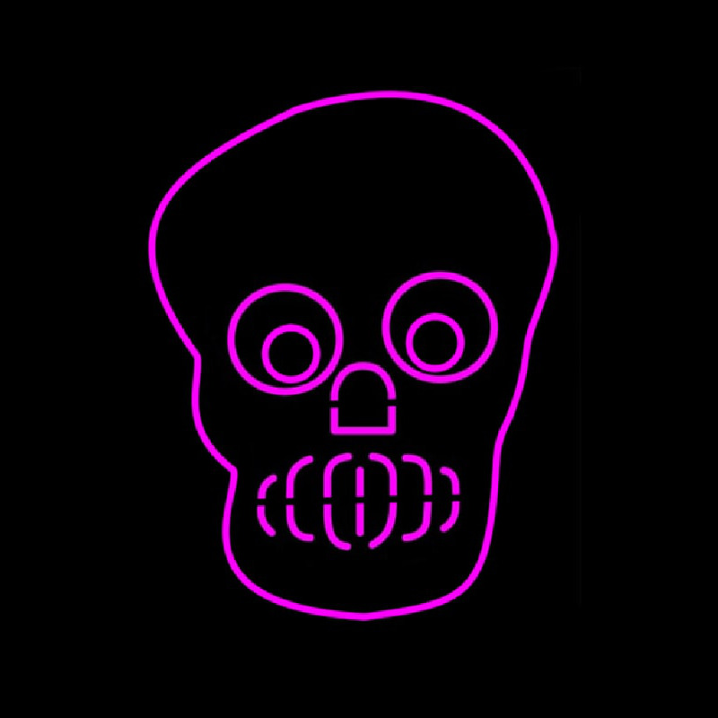 Skull Neontábla