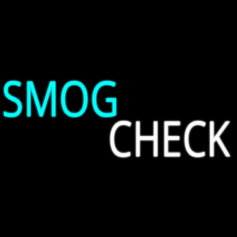 Smog Check Neontábla