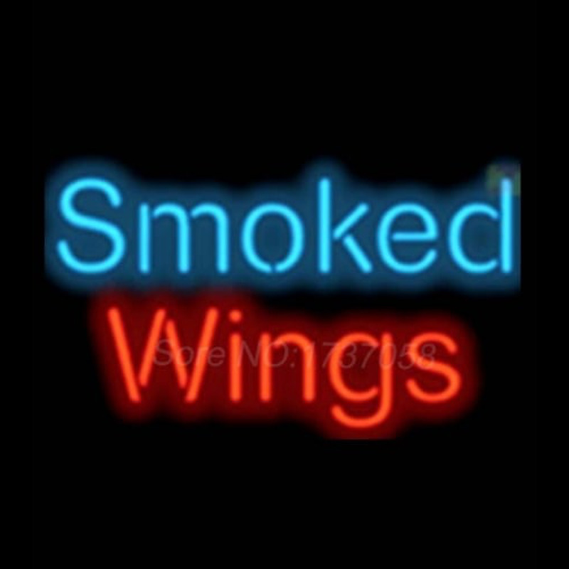Smoked Wings Neontábla