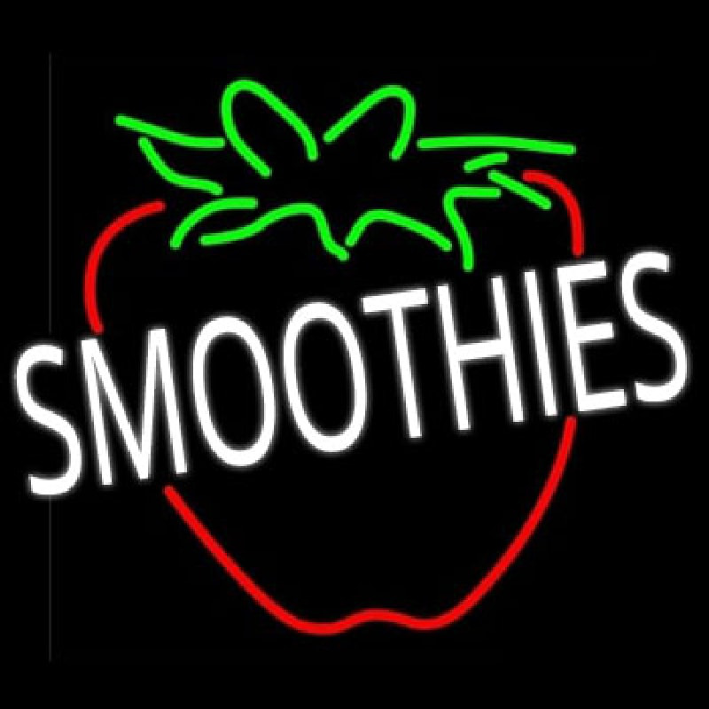 Smoothies Logo Neontábla