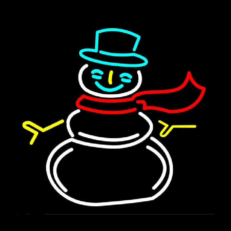 Snowman Neontábla