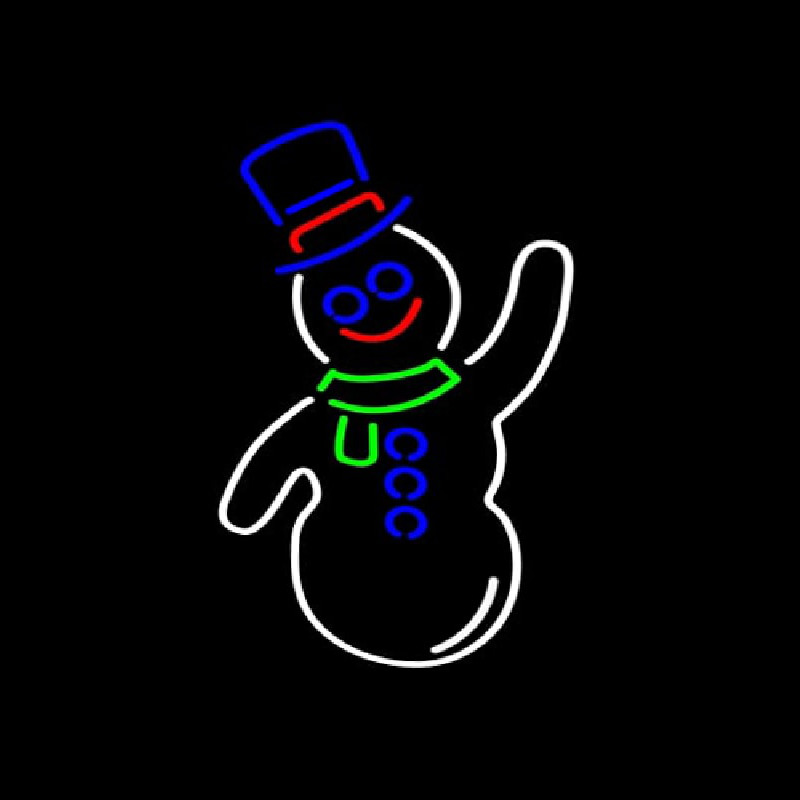 Snowman Neontábla