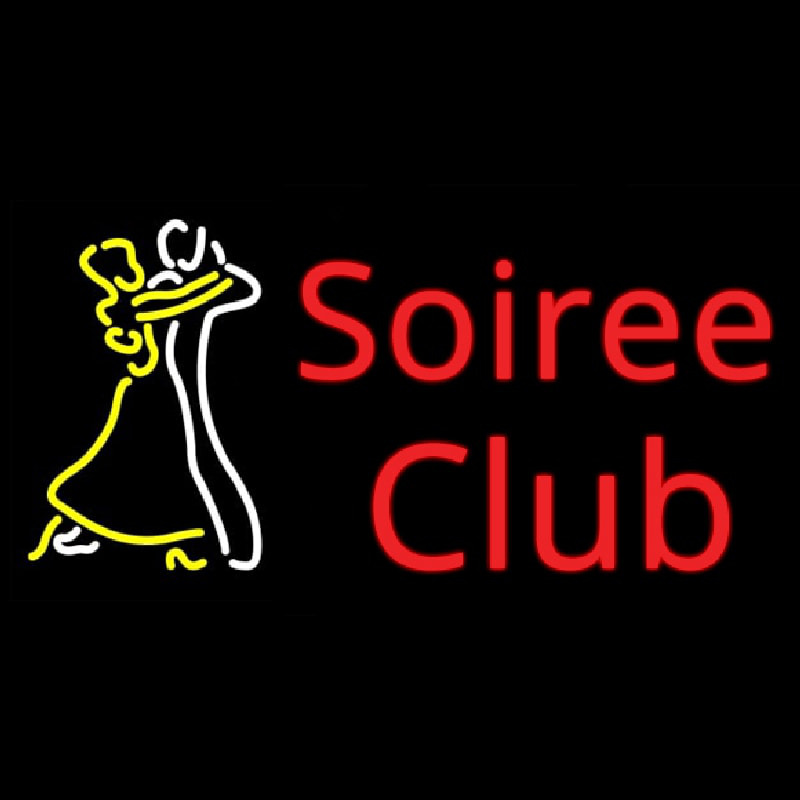 Soiree Club Neontábla