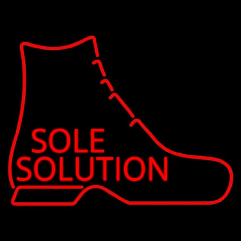 Sole Solution Neontábla