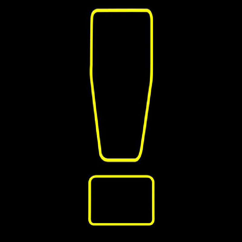 Special Character Logo Neontábla