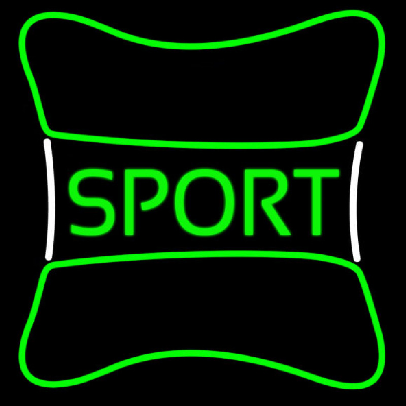 Sport With Border Neontábla