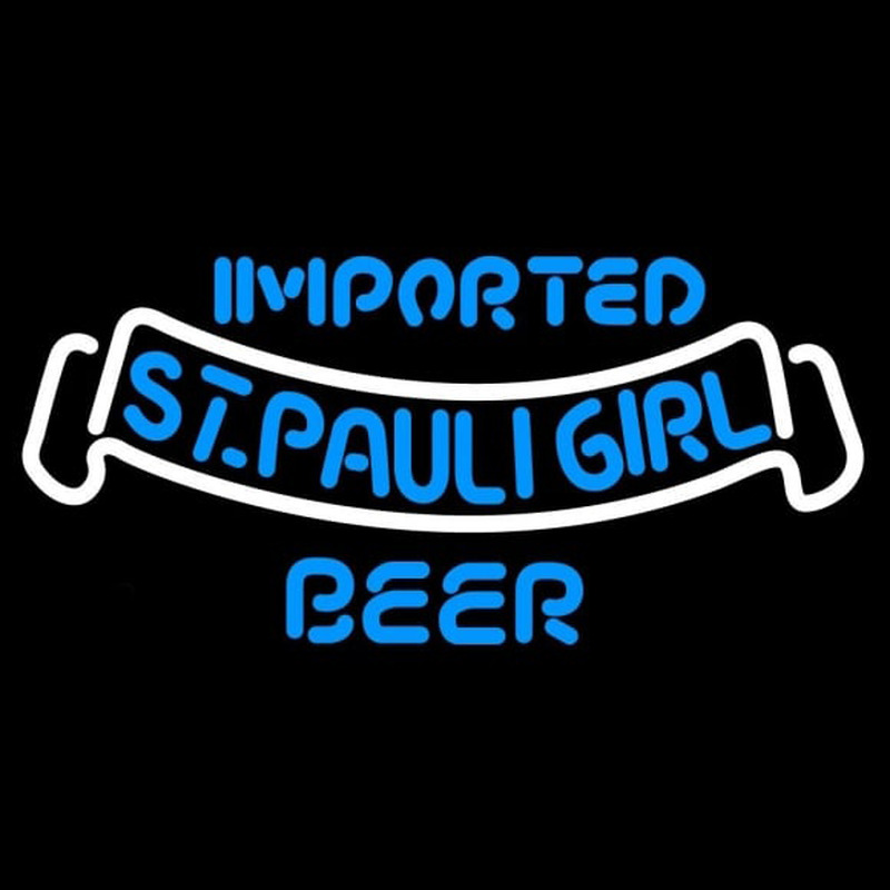 St  Pauli Girl Bier Beer Sign Neontábla