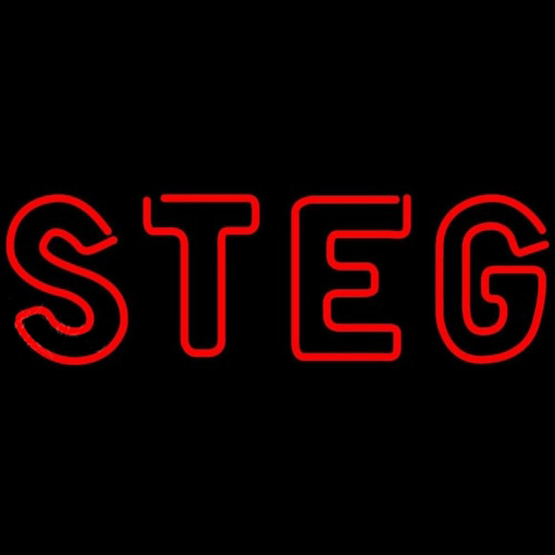 Steg Beer Sign Neontábla