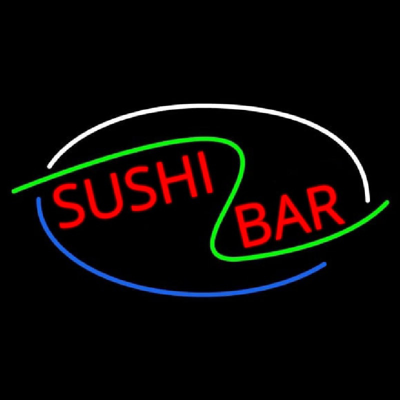 Stylish Sushi Bar Neontábla