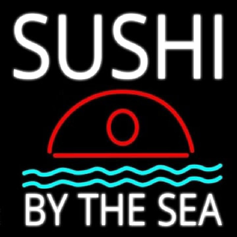 Sushi By The Sea Neontábla