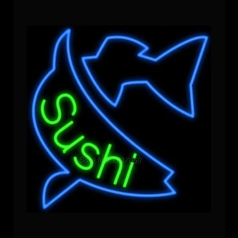 Sushi Fishes Neontábla
