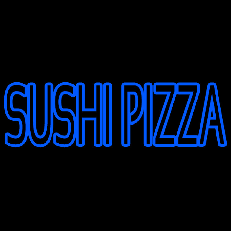 Sushi Pizza Neontábla