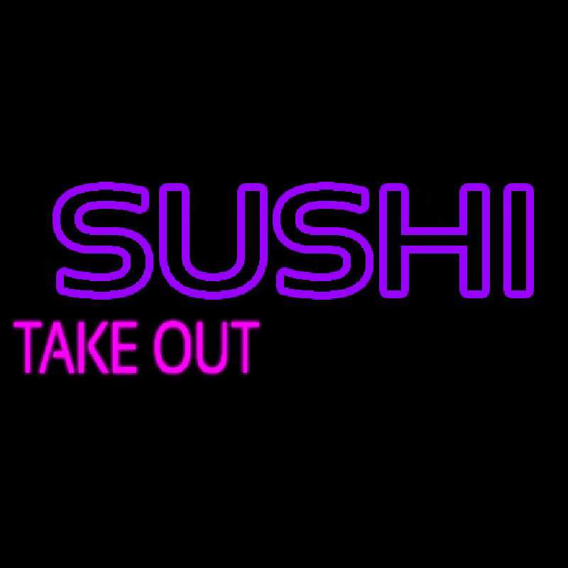 Sushi Take Out Neontábla